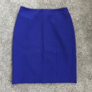 Purple pencil skirt
